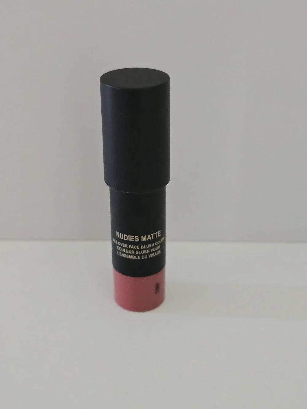 Nudestix Nudies Matte All Over Face Blush Color Stick Cherie Travel Size 0.07 oz
